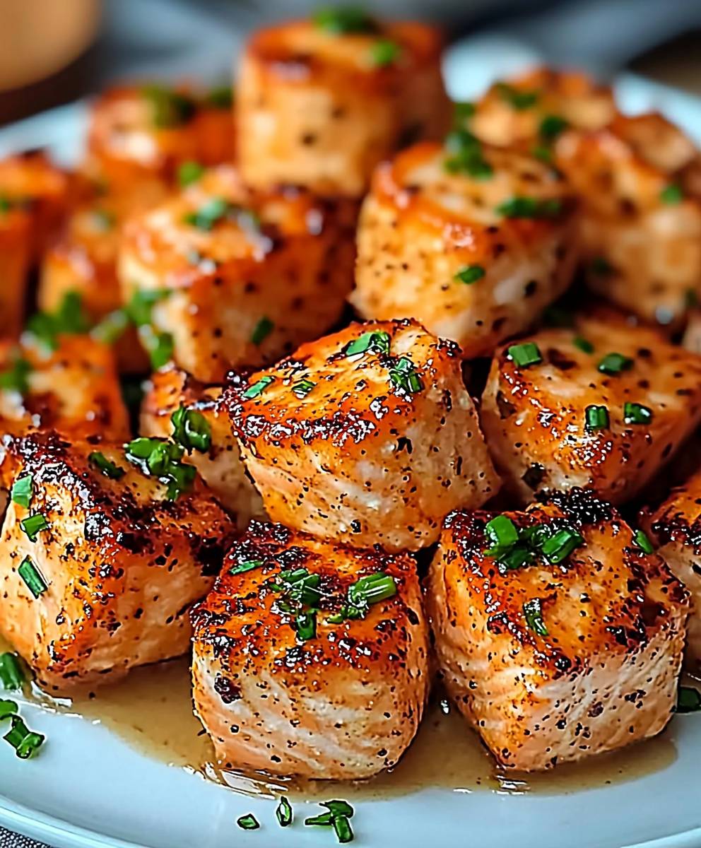 Crispy Bang Bang Salmon Bites