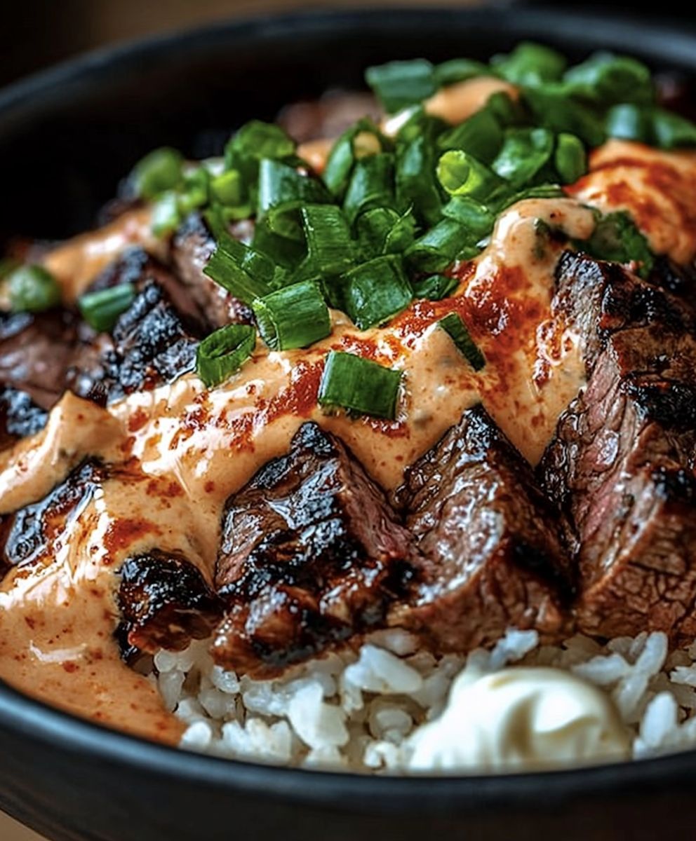 Korean BBQ Steak Bowls