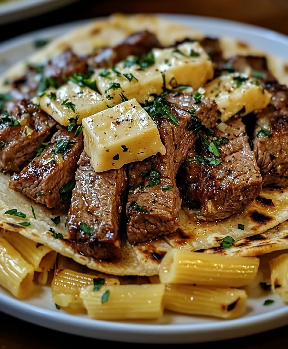 Garlic Butter Honey BBQ Tacos