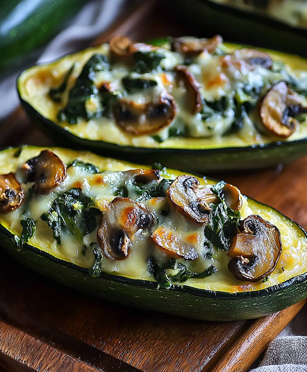 Stuffed Zucchini Boats