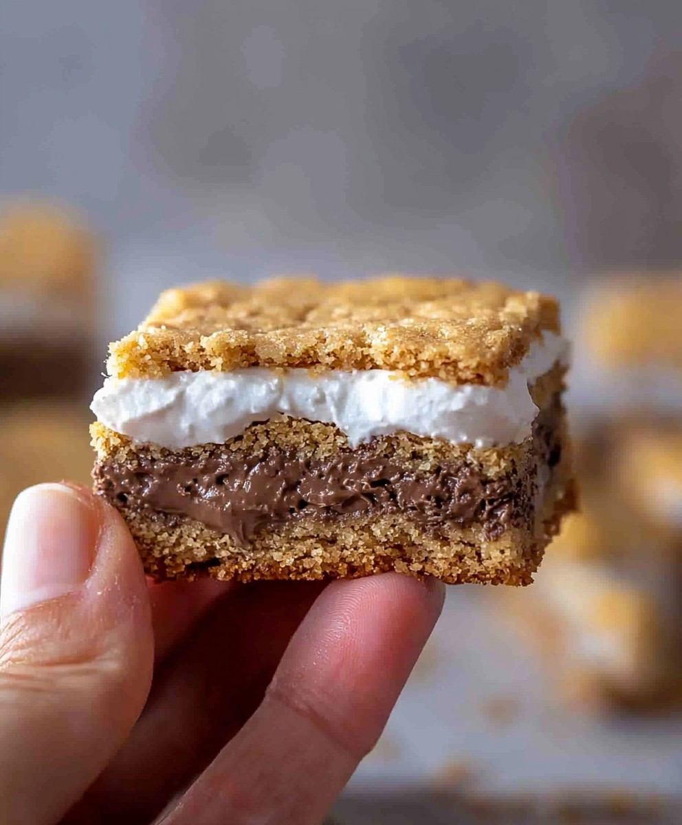 S'mores Cookie Bars