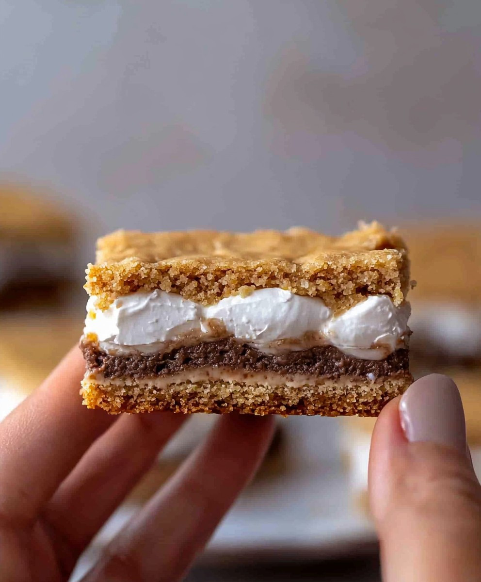 S'mores Cookie Bars