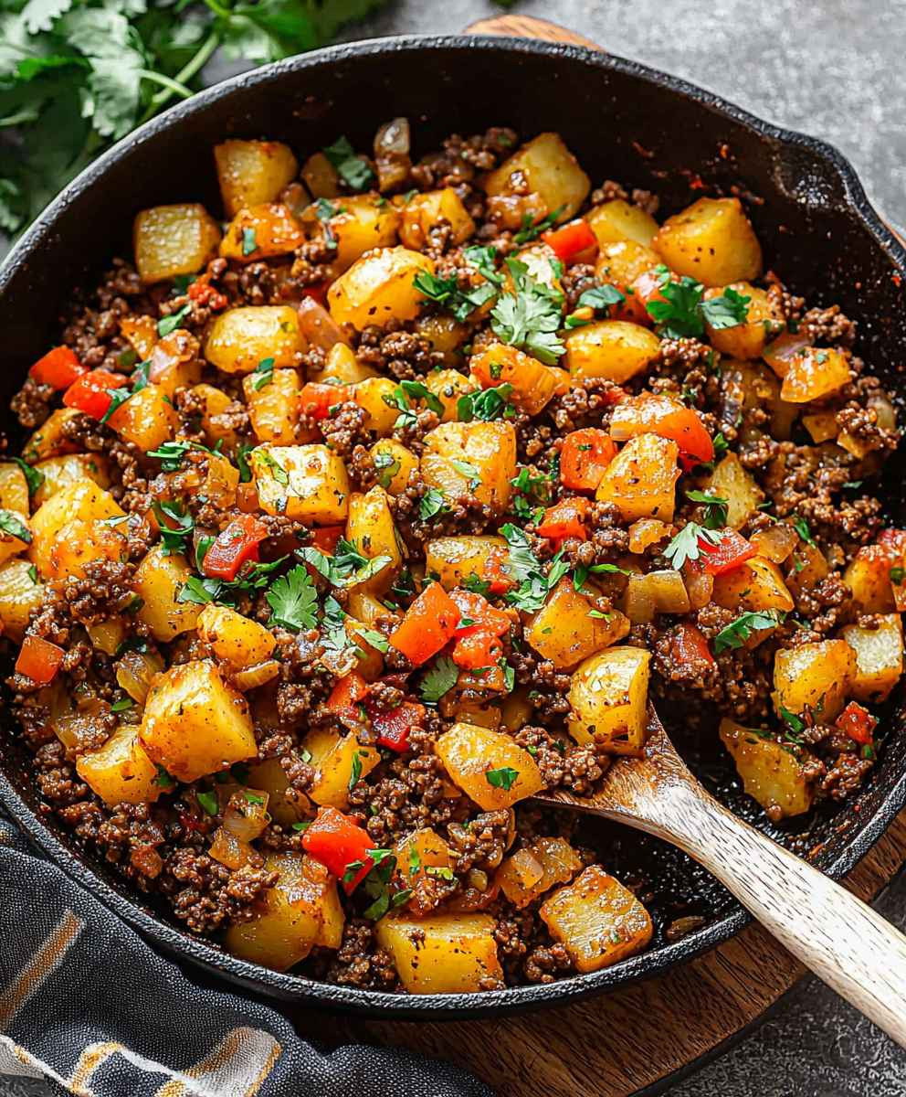 Mexican Ground Beef Skillet