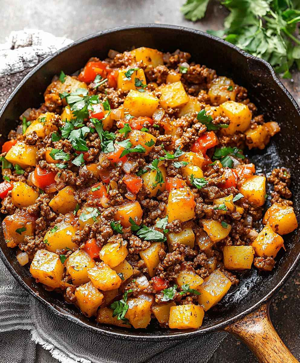 Mexican Ground Beef Skillet