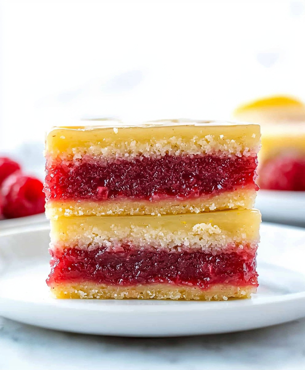 Lemon Raspberry Dessert Bars