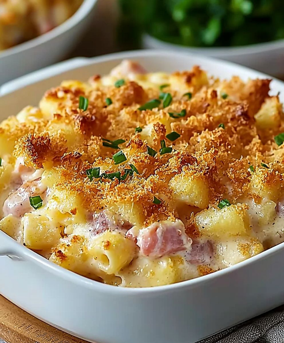 Chicken Cordon Bleu Casserole