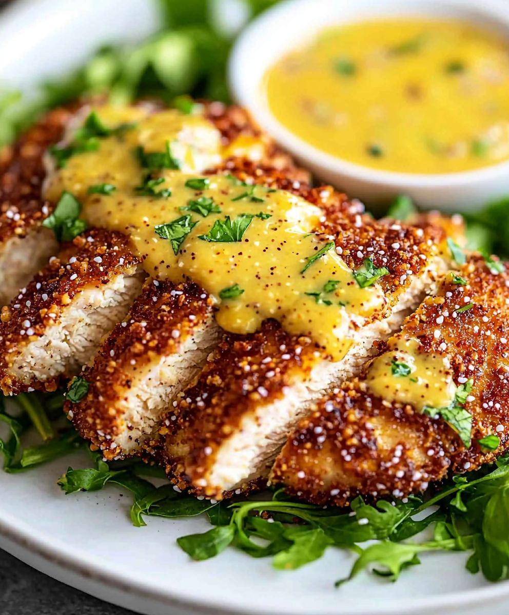Pretzel Crusted Chicken
