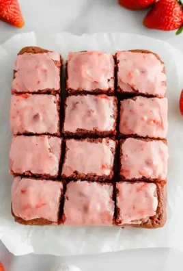 Strawberry Brownies Recipe