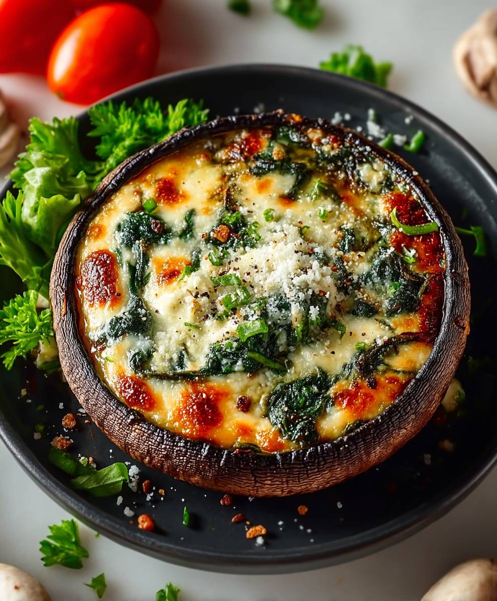 Stuffed Portobello Mushroom