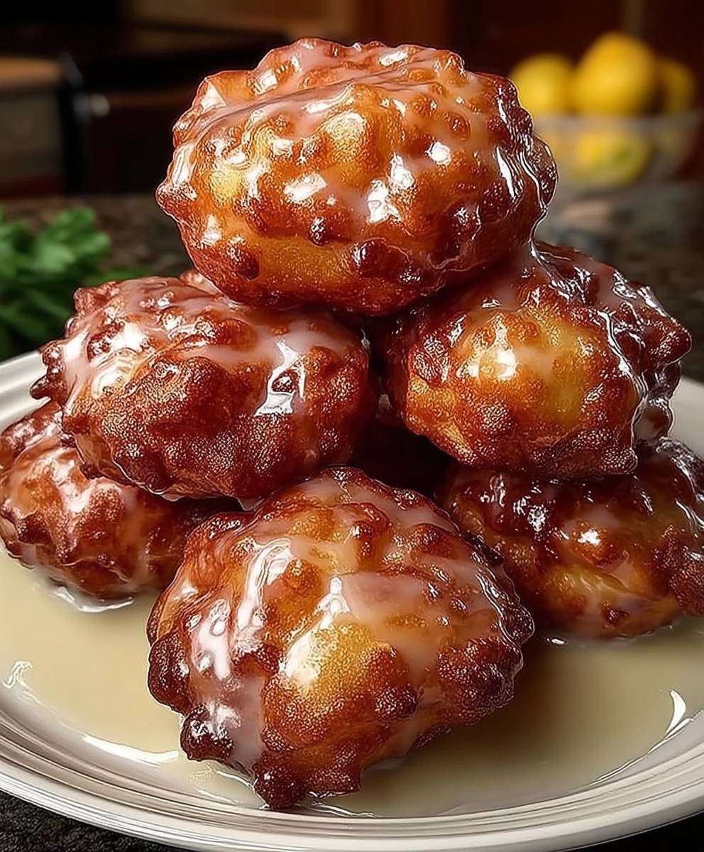 Baked Apple Fritters