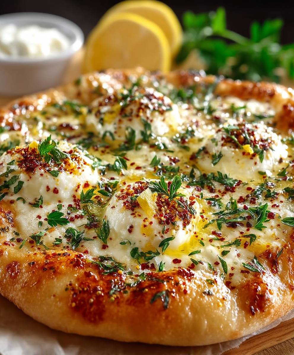 Lemon Herb Pizza