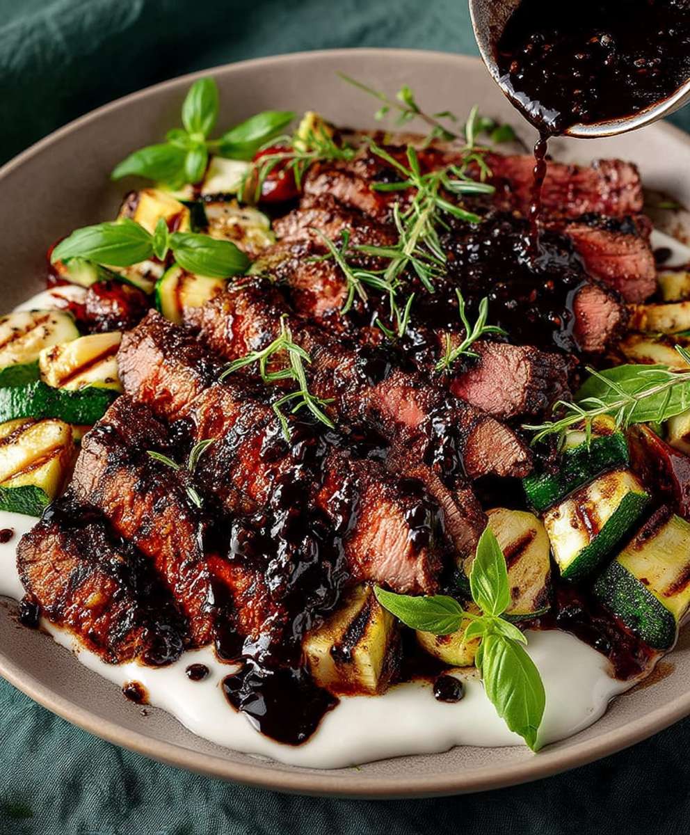 Balsamic Flank Steak