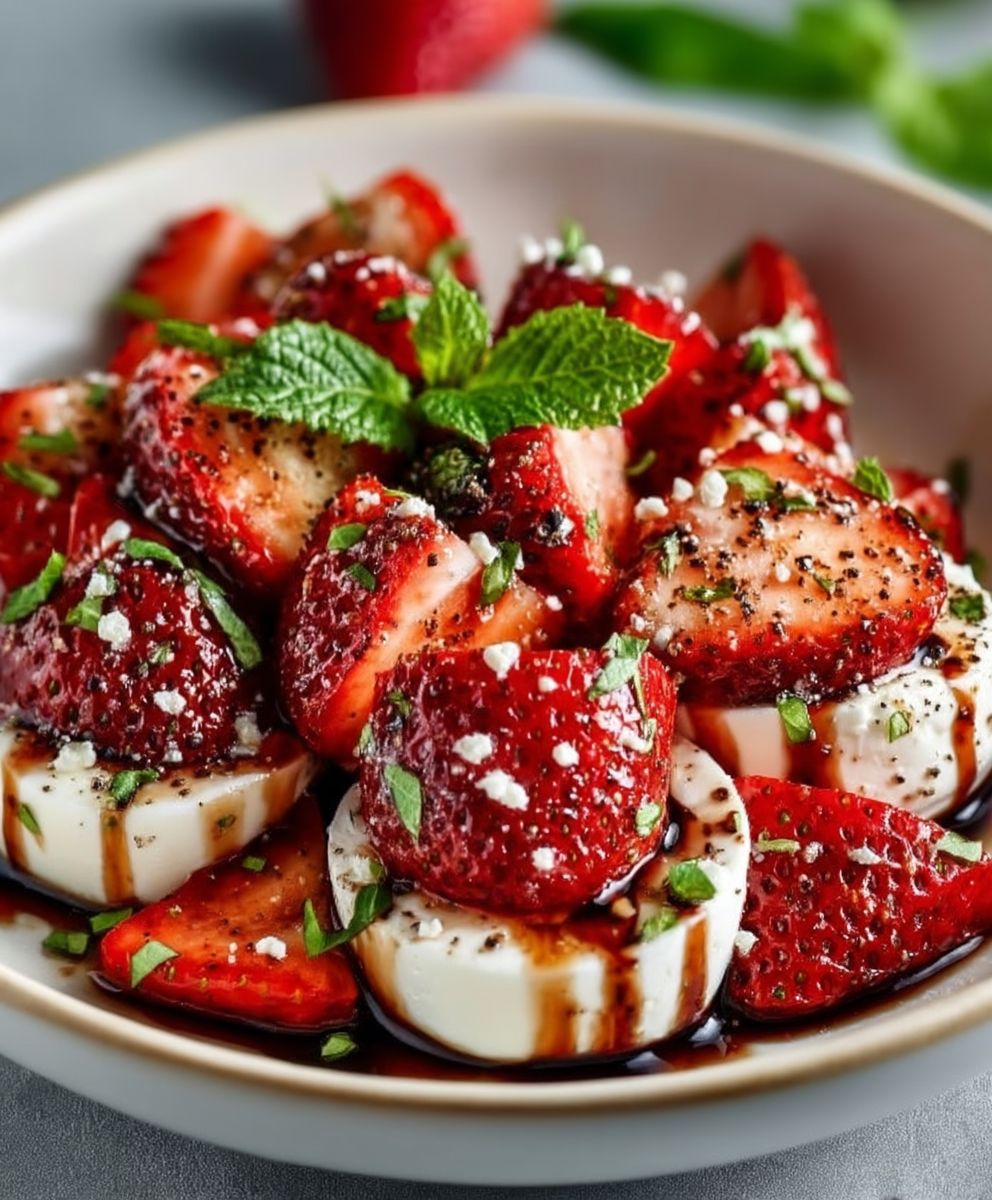 Strawberry Caprese Salad