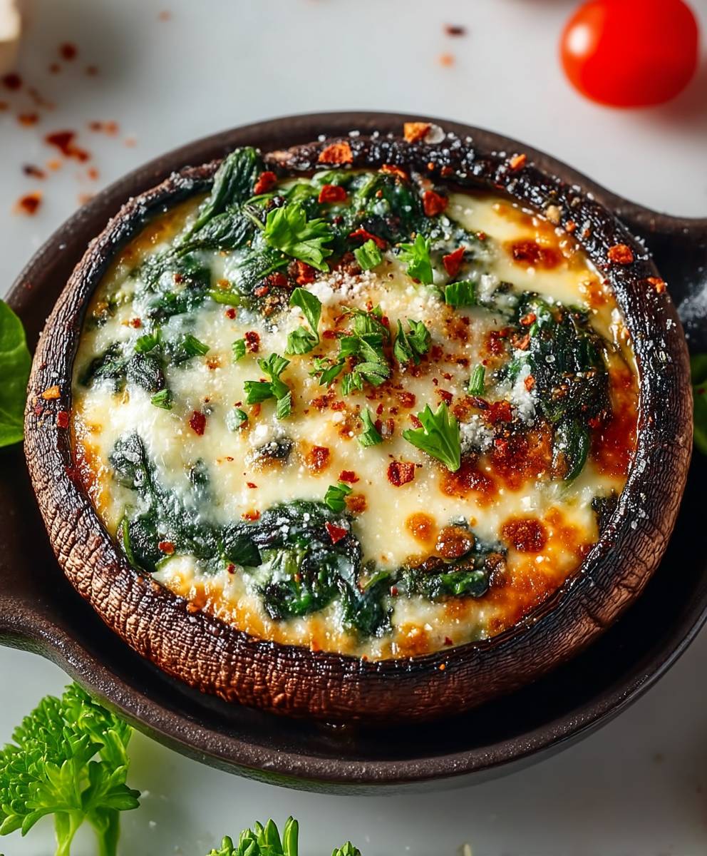 Stuffed Portobello Mushroom