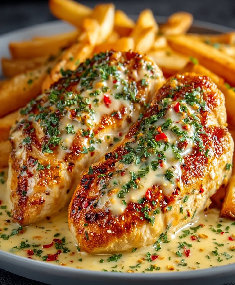Spicy Garlic Parmesan Chicken