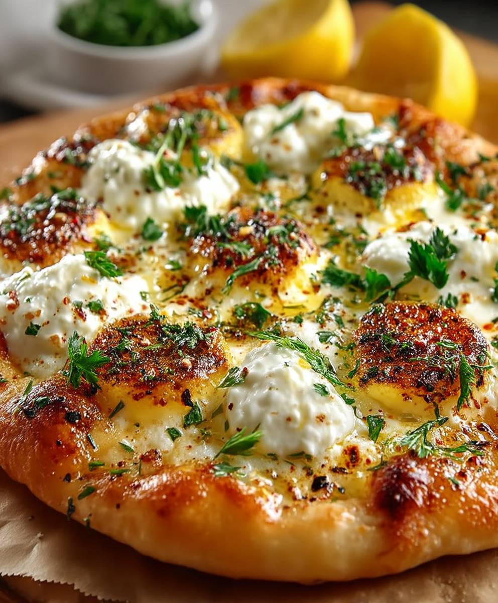 Lemon Herb Pizza
