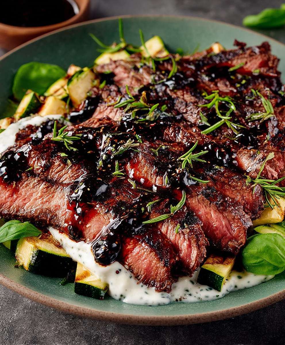 Balsamic Flank Steak