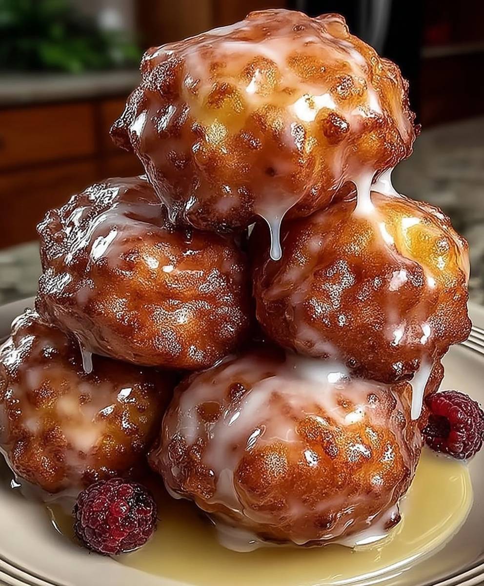 Baked Apple Fritters