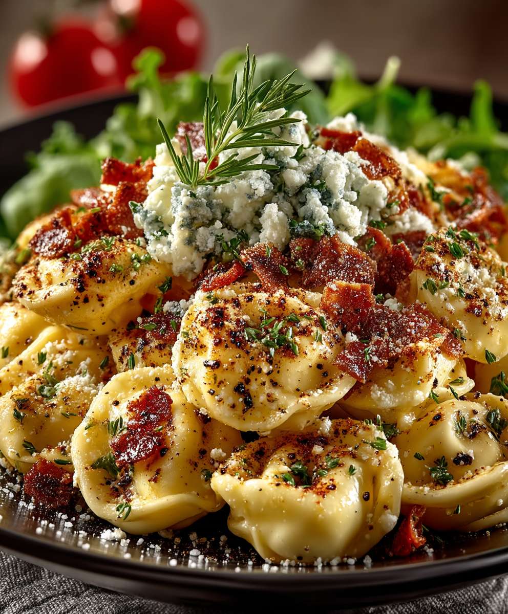 Caesar Tortellini Pasta Salad
