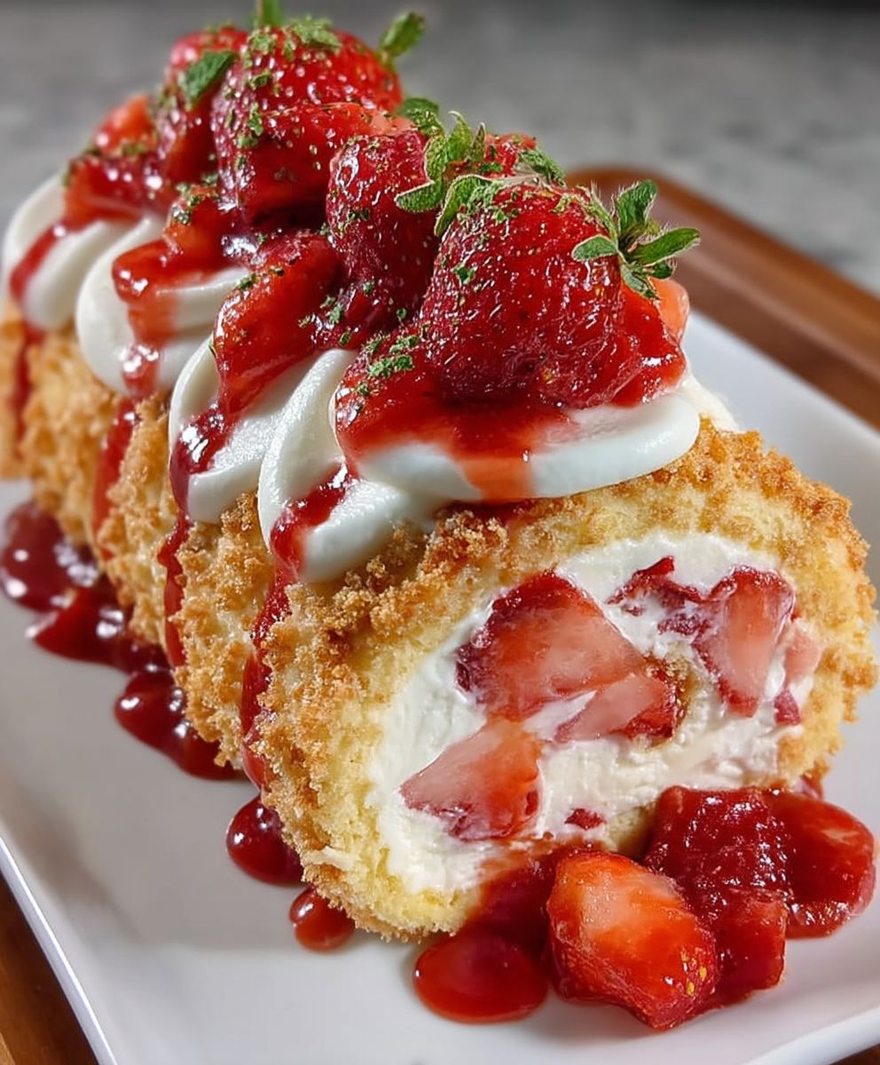 Strawberry Shortcake Cheesecake