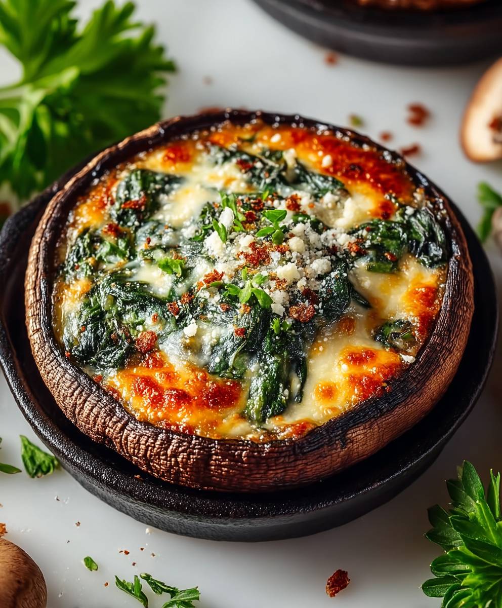 Stuffed Portobello Mushroom