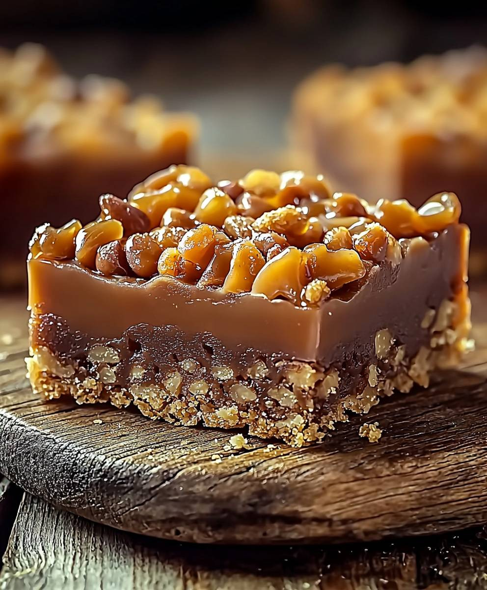 Butterfinger Caramel Crunch Bars