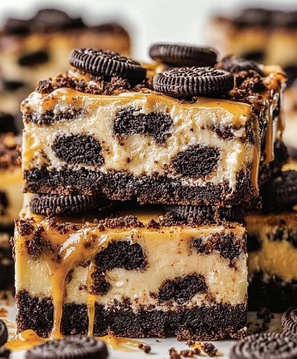 Oreo Cheesecake Bars