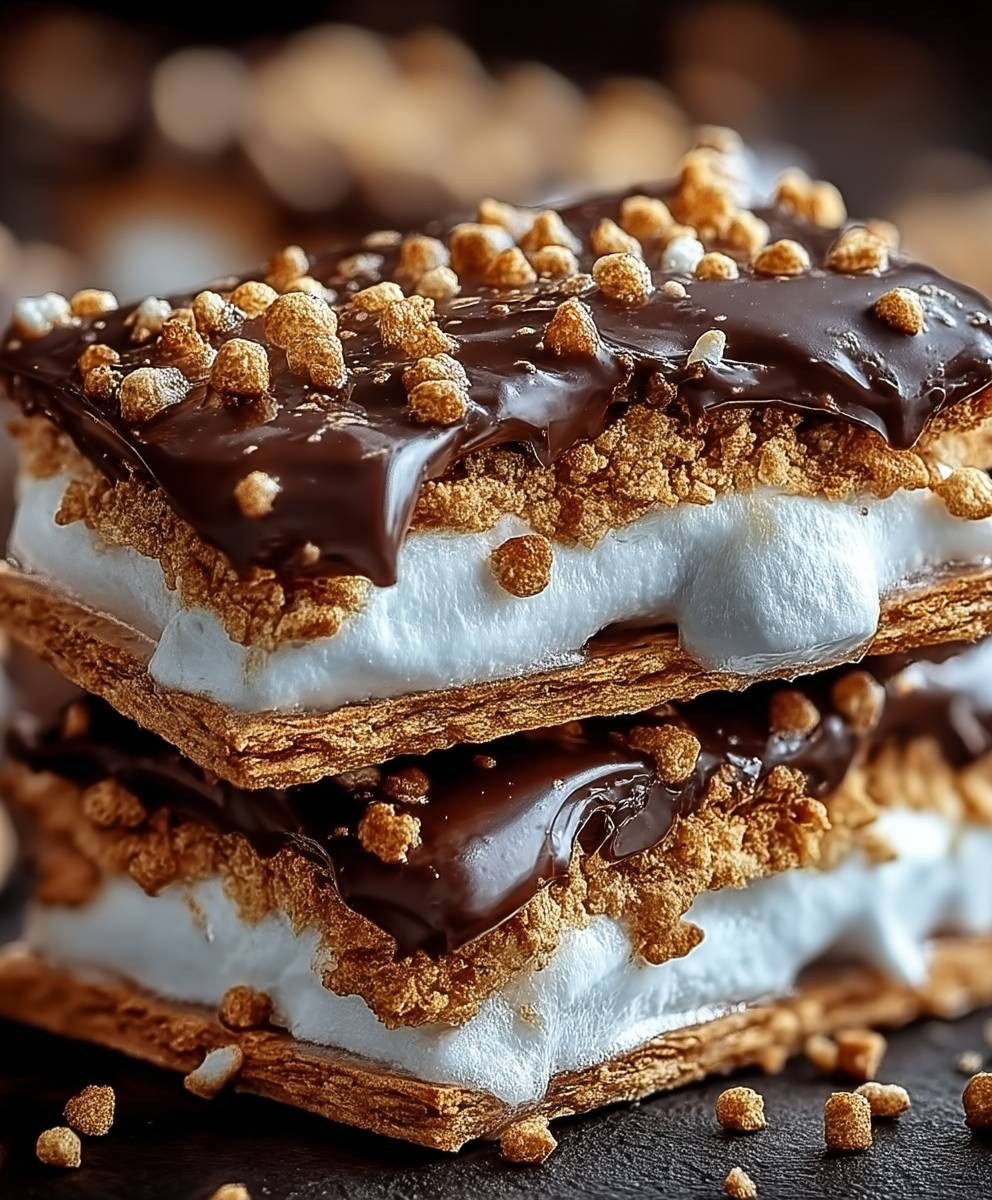 Smores crack bars