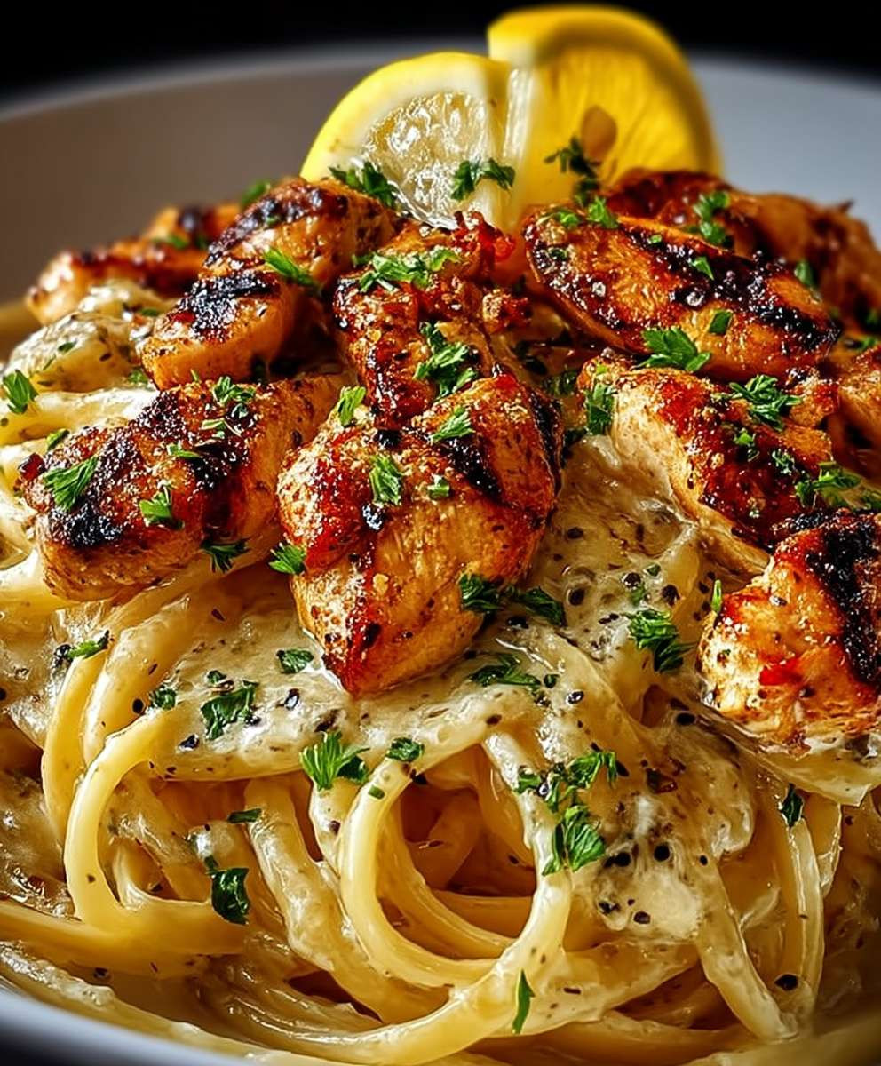 Creamy Chicken Linguine