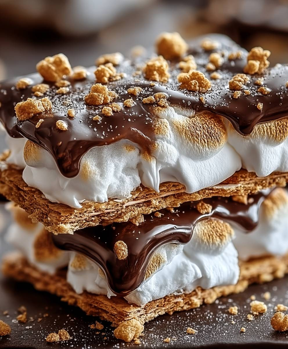 Smores crack bars