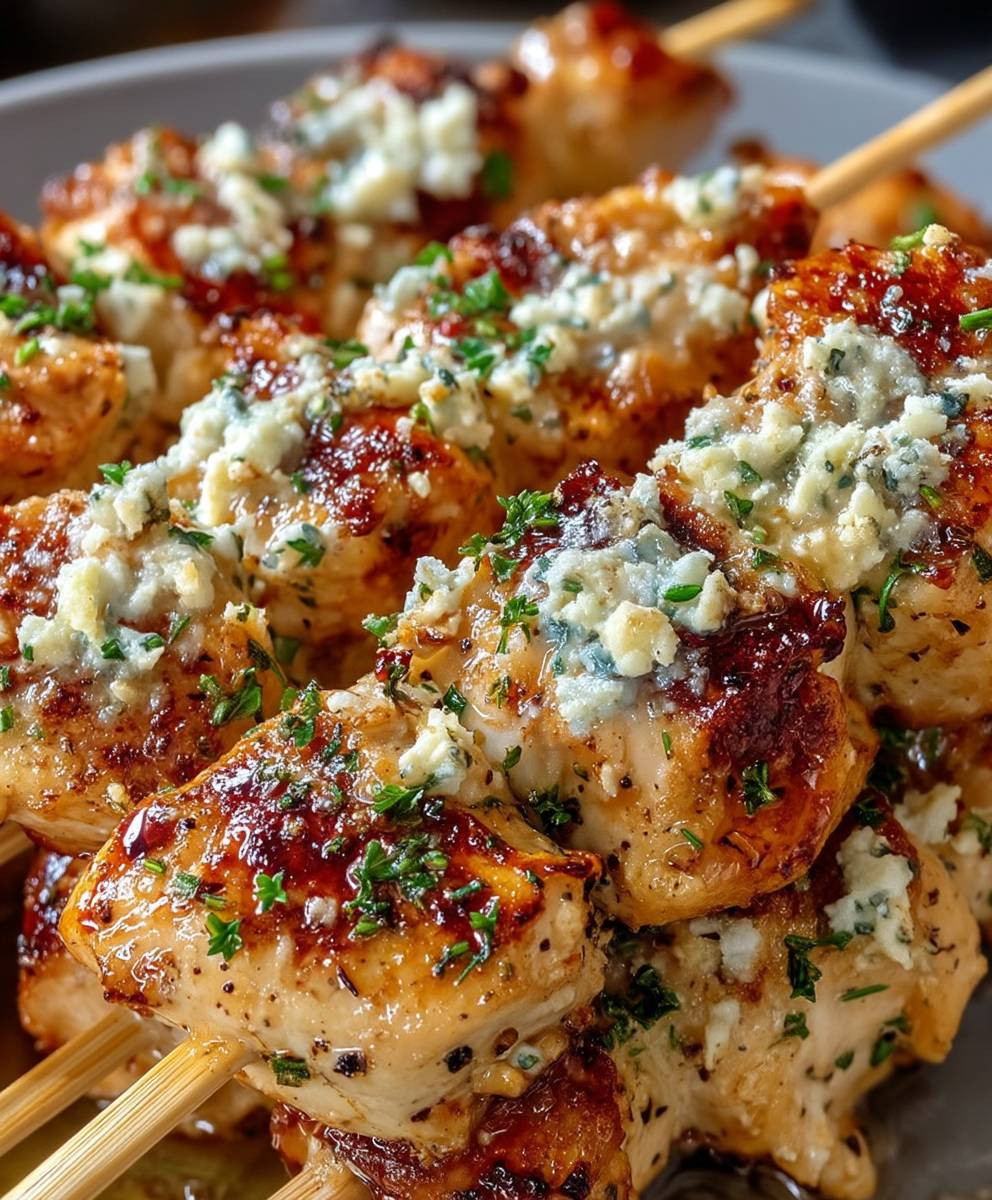 Grilled Ranch Garlic Skewers