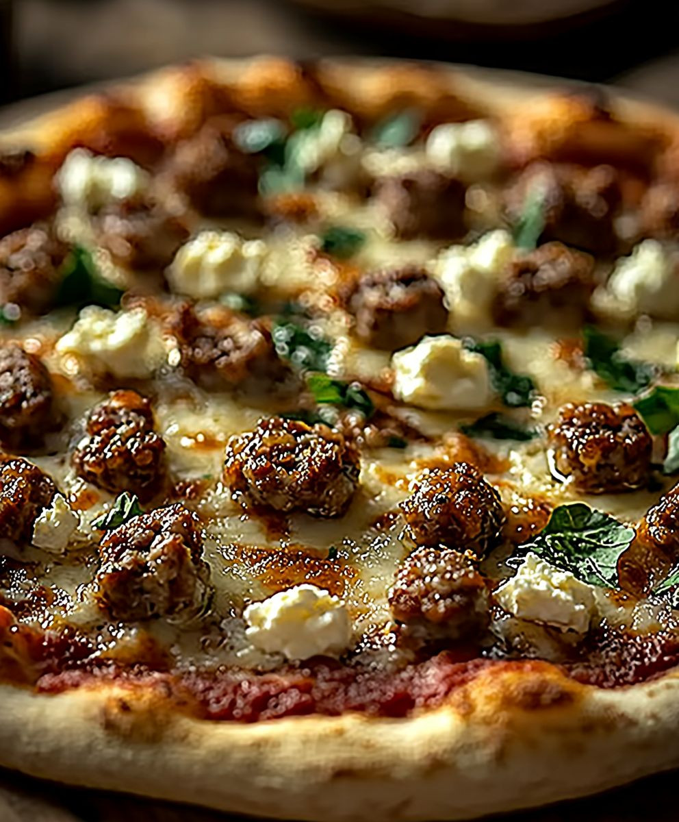 Sweet Spicy Sausage Pizza