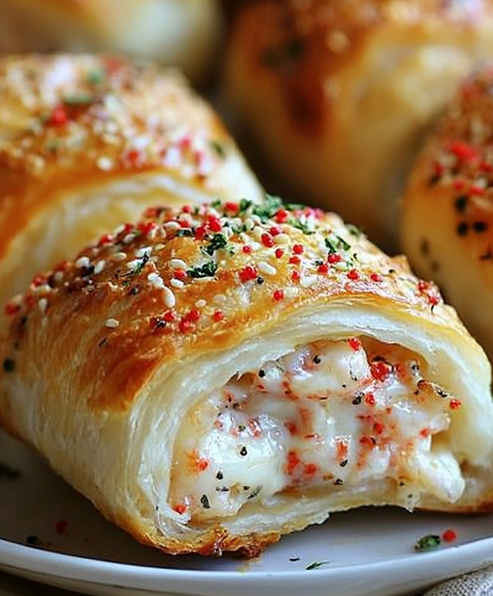 Crab Cheese Crescent Rolls