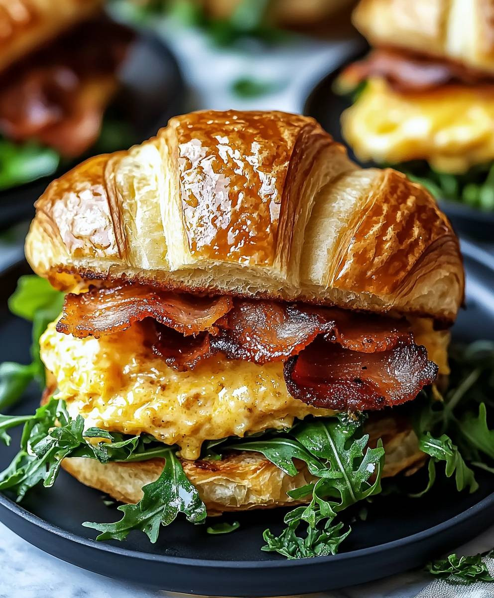 Maple Mustard Breakfast Sandwich