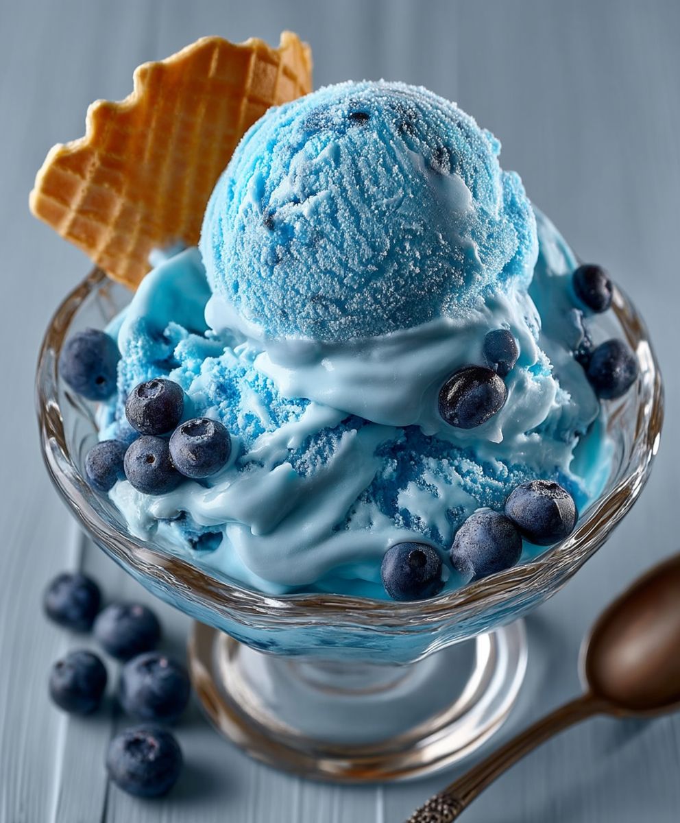 Blue moon ice cream