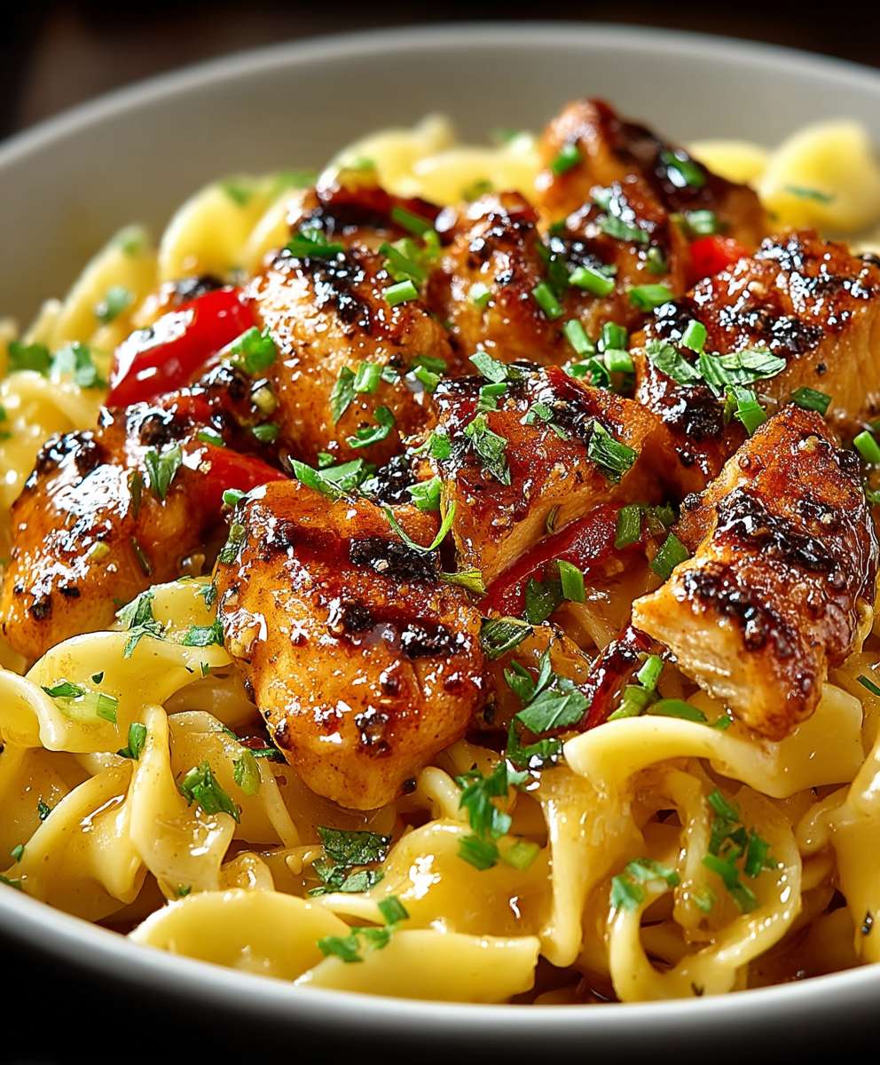 Honey Pepper Chicken Pasta