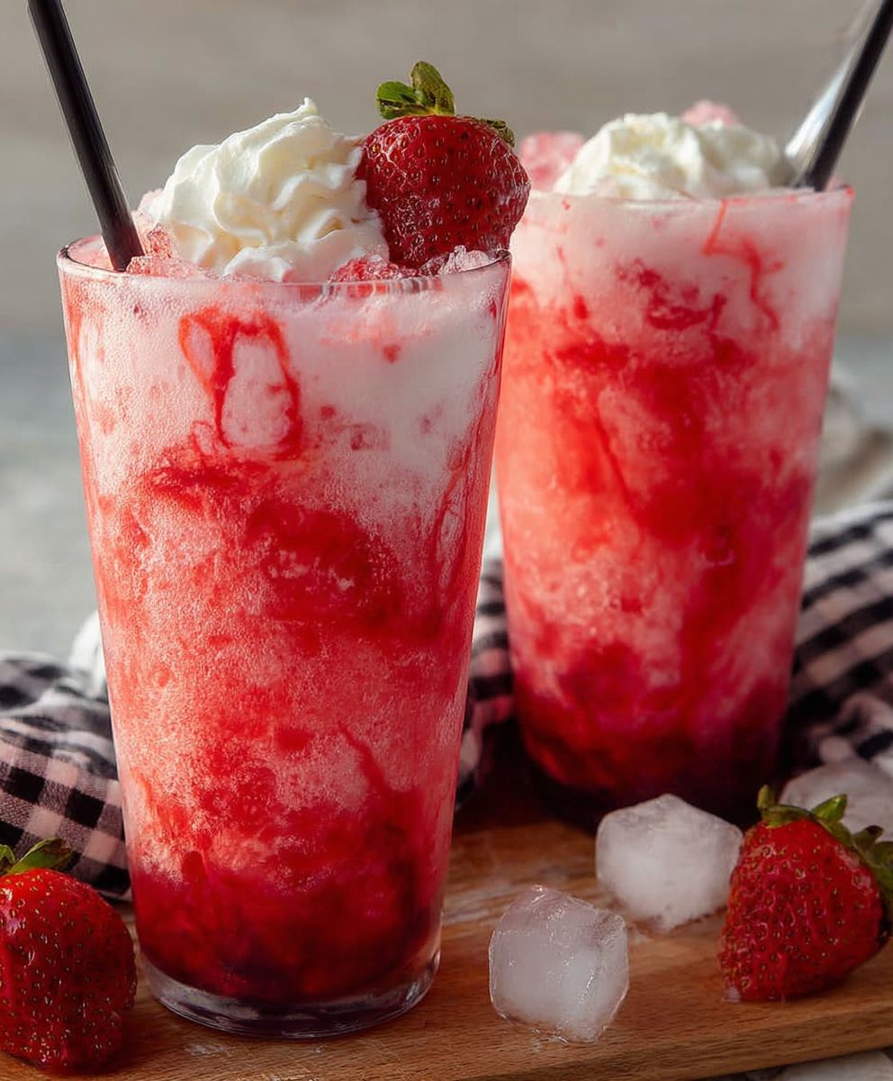 Dirty Strawberry Soda