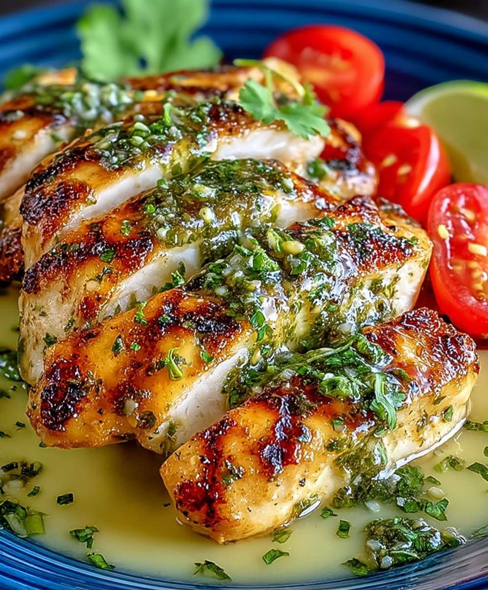 Grilled Salsa Verde Chicken
