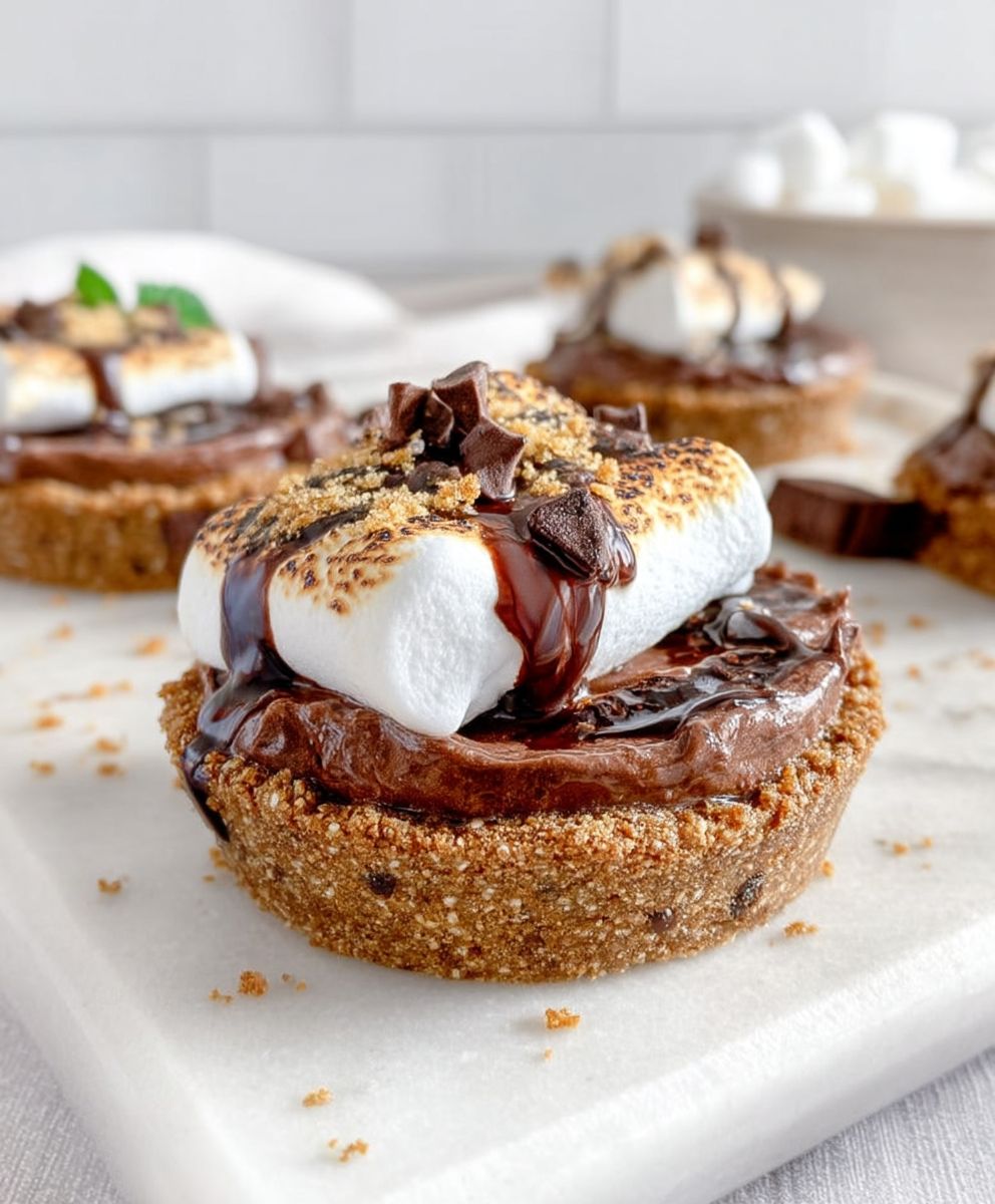 Mini Smores Pies