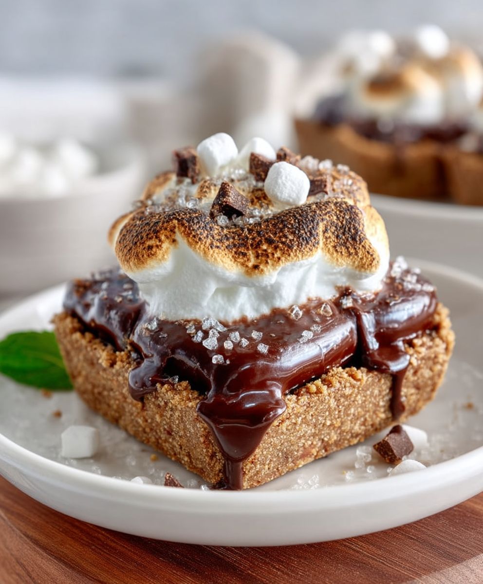 Mini Smores Pies