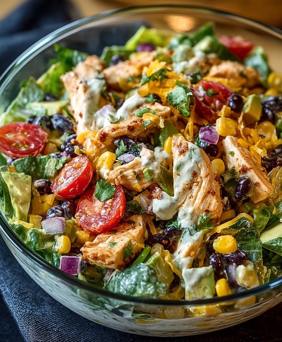 Southwest chicken salad