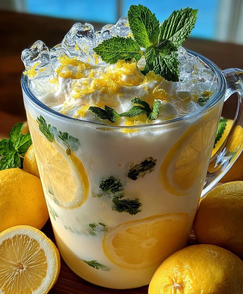 Creamy Lemonade Summer Drink
