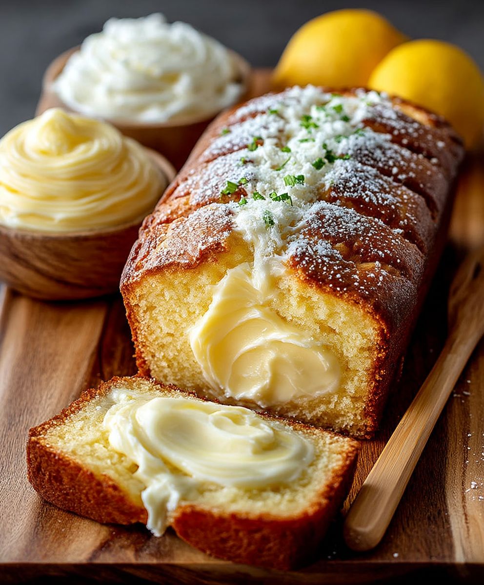 Lemon Cream Cheese Bread