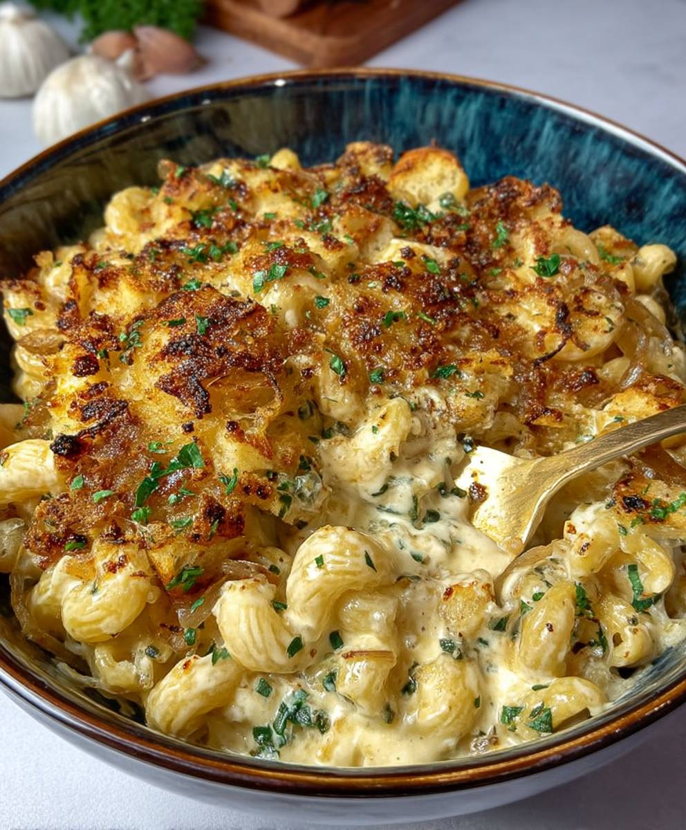 French Onion Soup Pasta