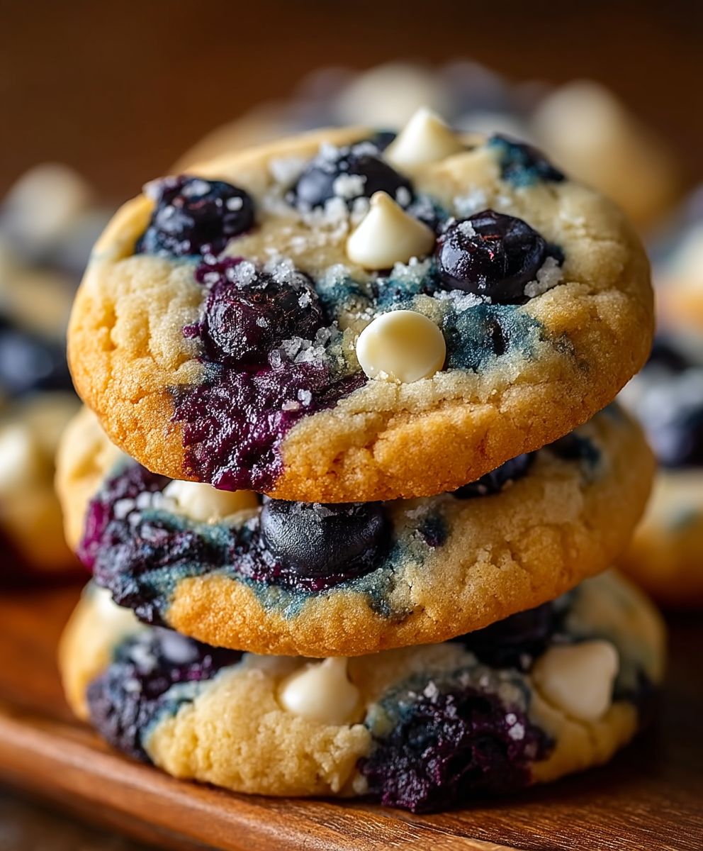 Blueberry cheesecake cookies
