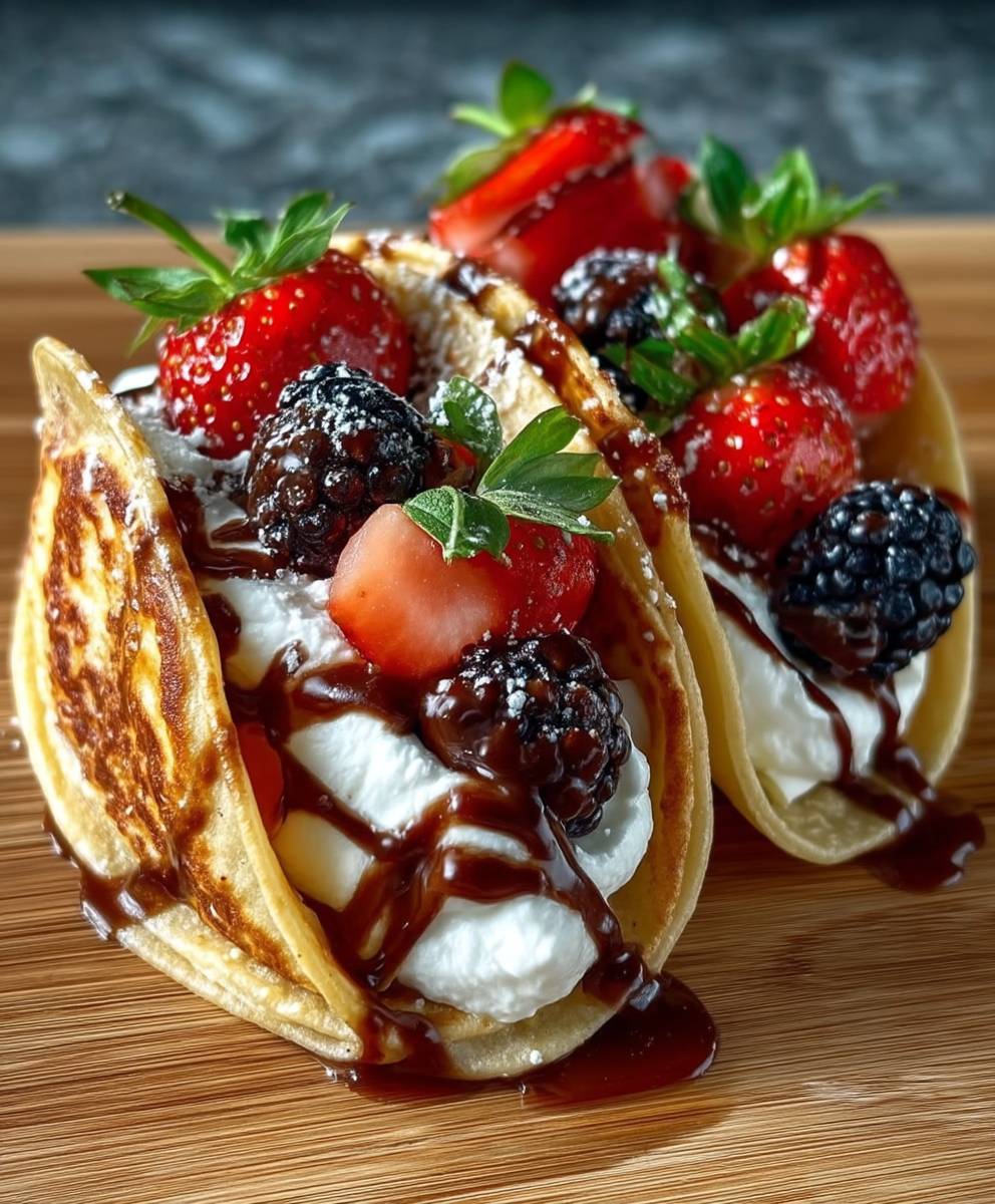 Pancake tacos