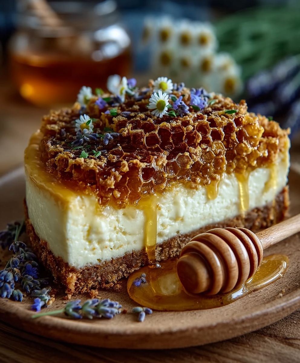 Lemon Lavender Cheesecake