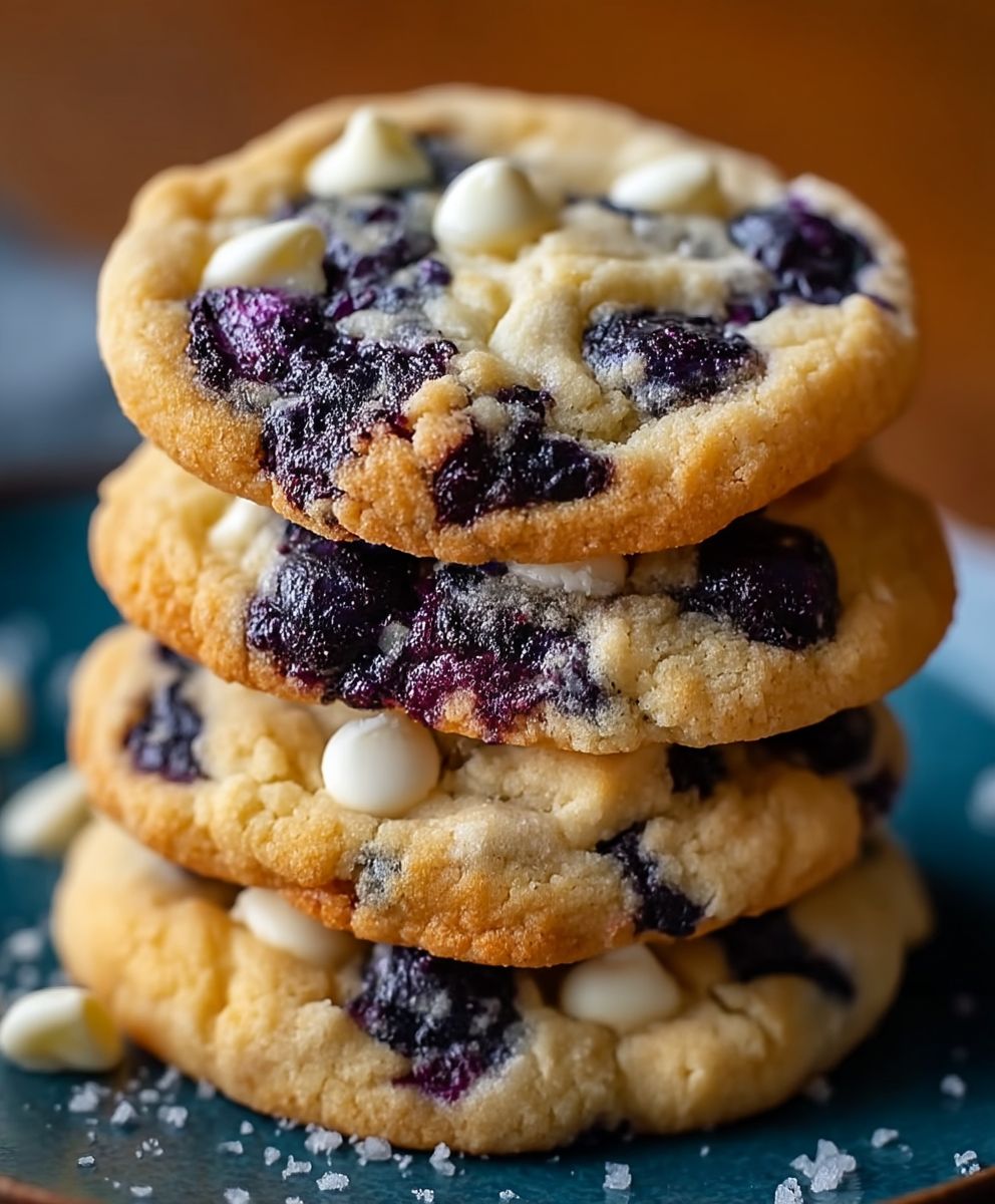 Blueberry cheesecake cookies