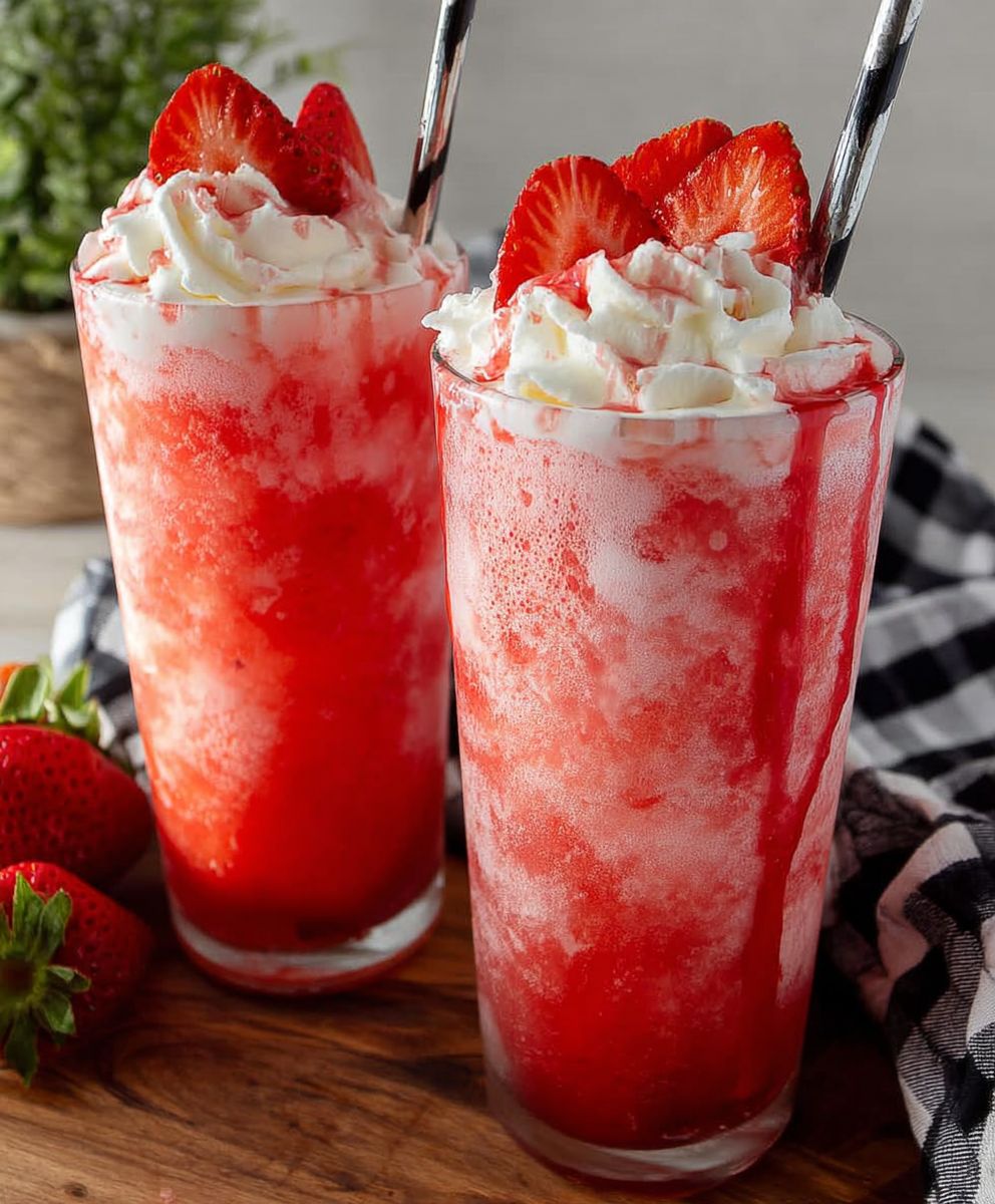 Dirty Strawberry Soda