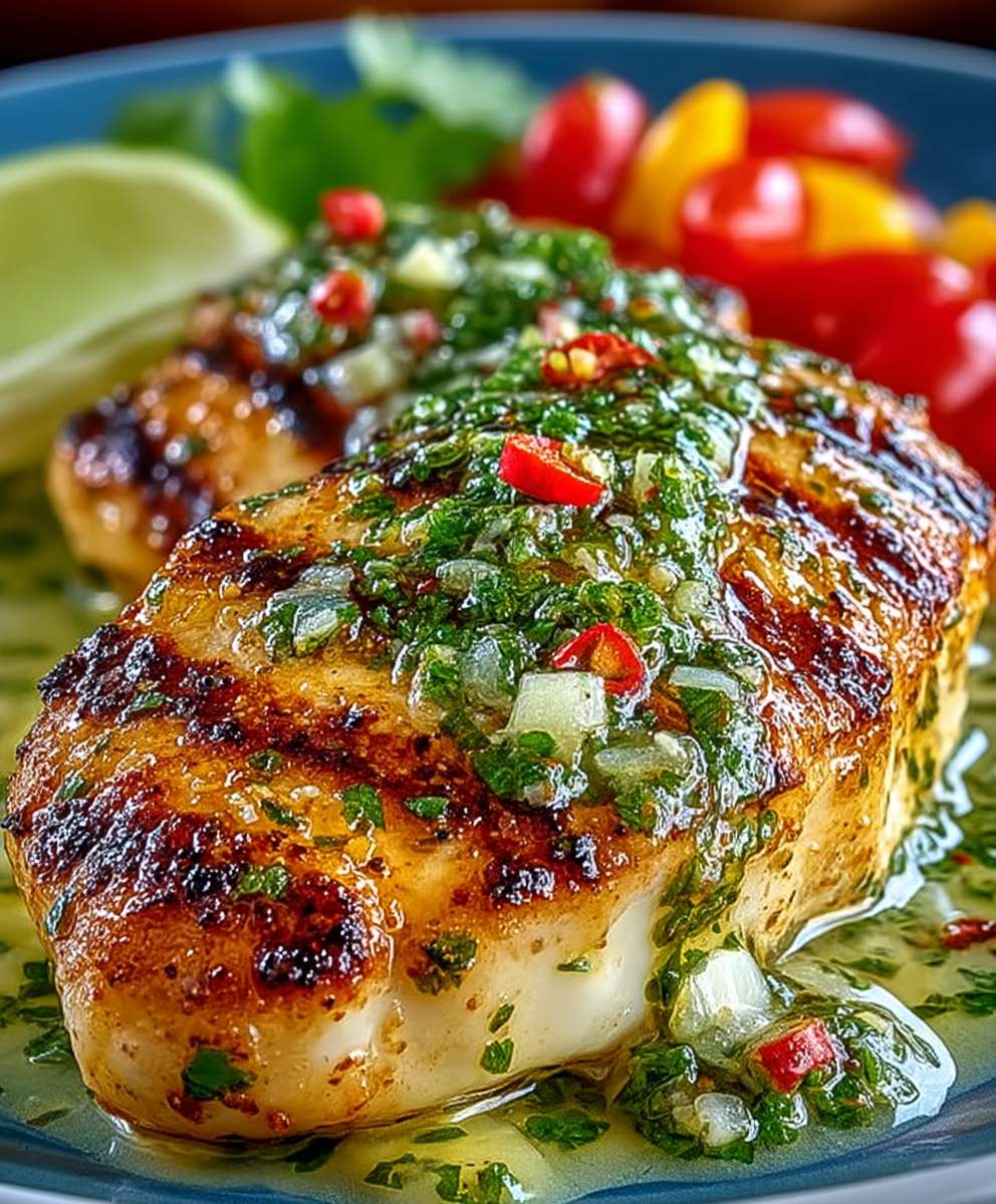 Grilled Salsa Verde Chicken